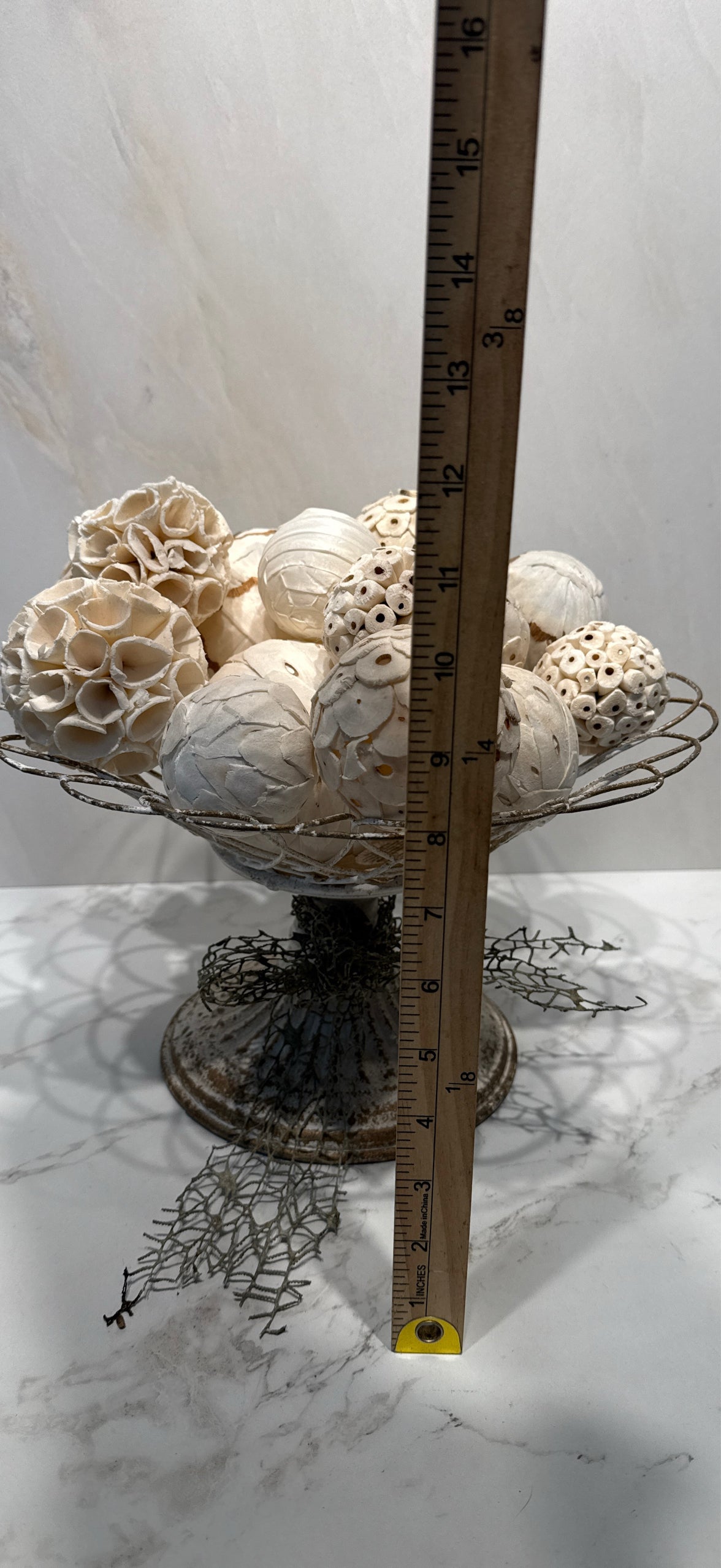 Bowl with Decorative Balls