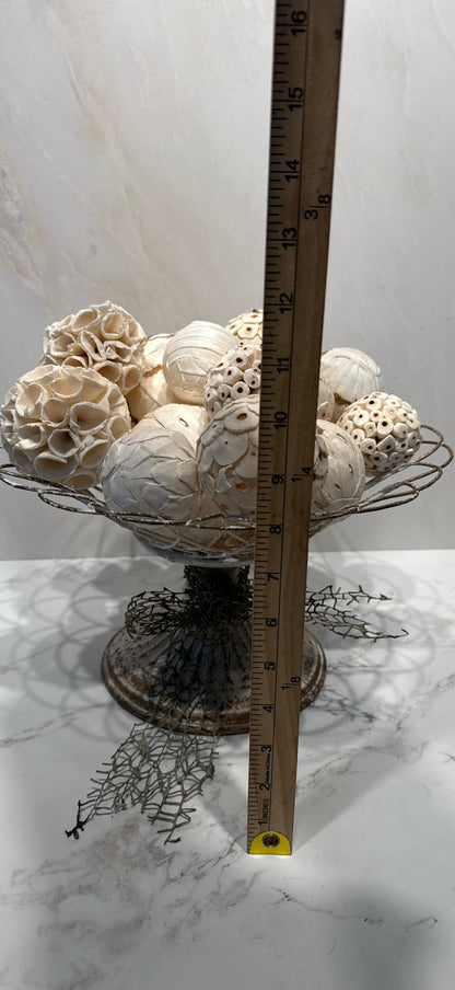 Bowl with Decorative Balls
