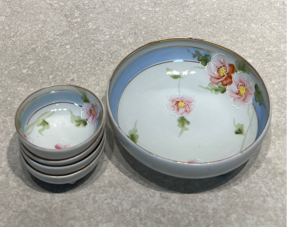 Set of 5 Nippon Bowls