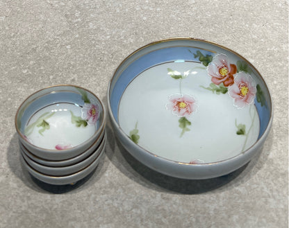 Set of 5 Nippon Bowls
