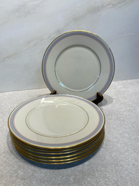 Set of 7 Lenox Biltmore Salad Plates