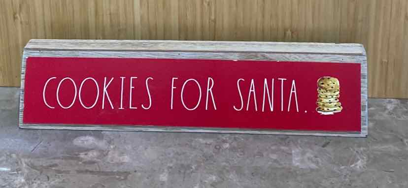 Rae Dunn Cookies for Santa