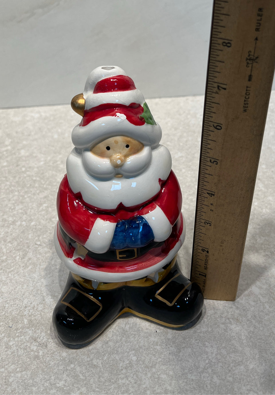 Santa Candleholder