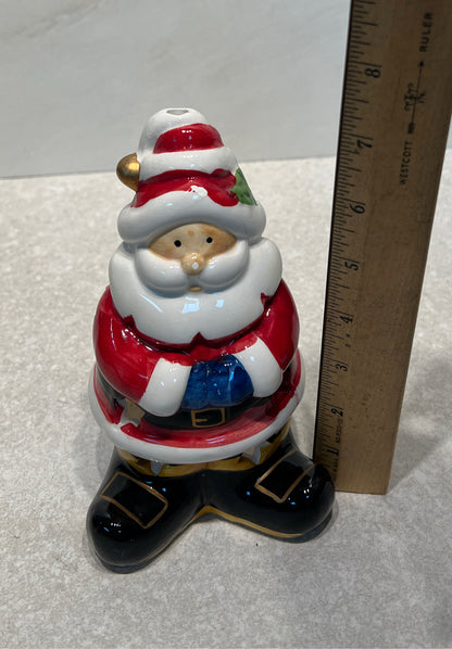 Santa Candleholder
