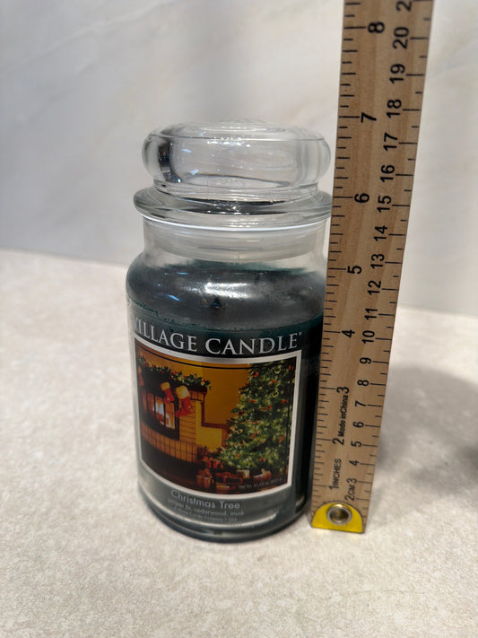 Village Candle Used