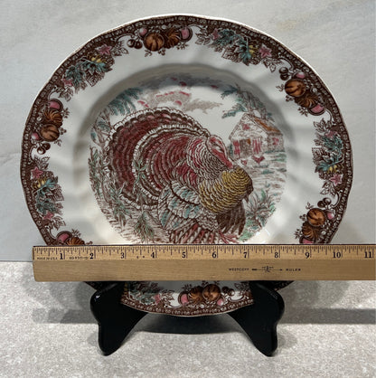 Autumn Monarch Johnson Bros Plate
