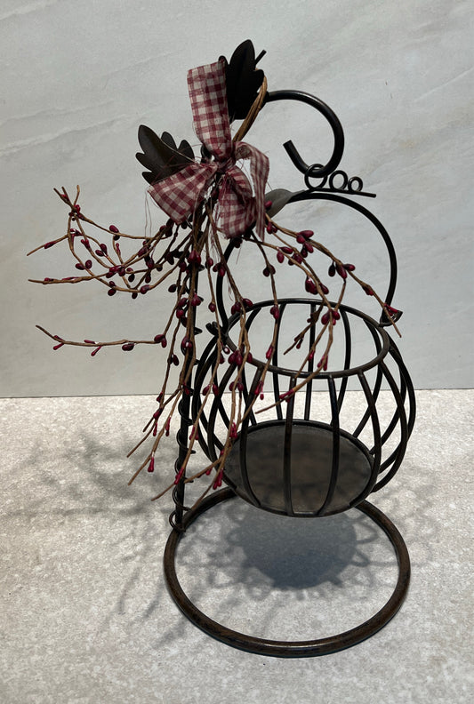 Pumpkin Candle Holder