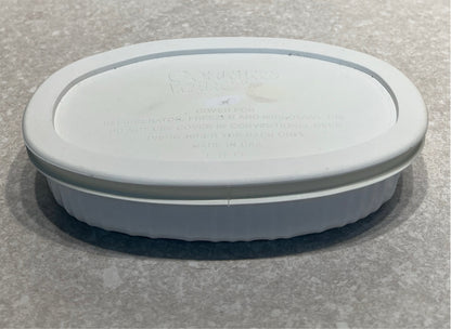 Covered Corning Ware