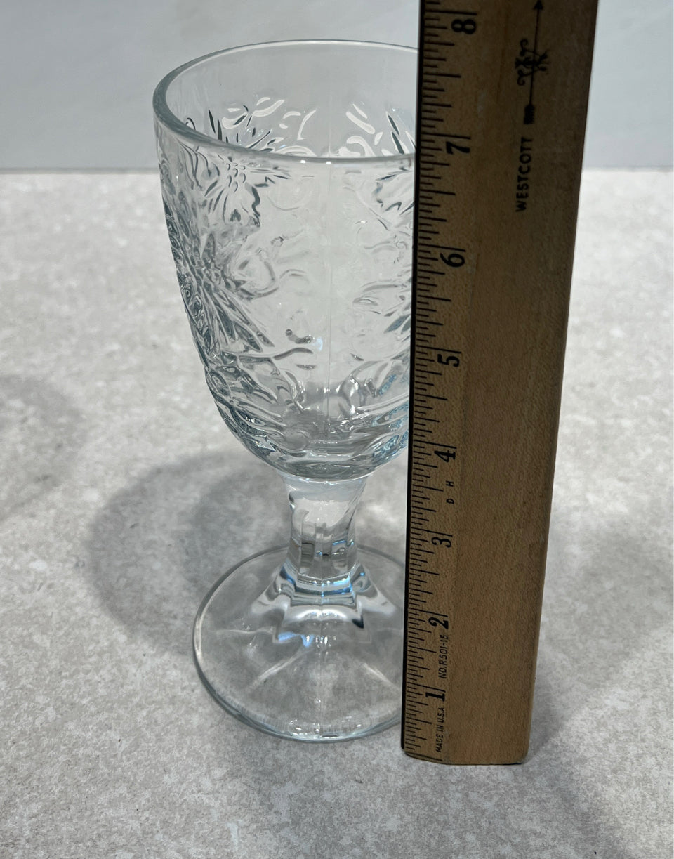 Set of 4 Princess House Goblets