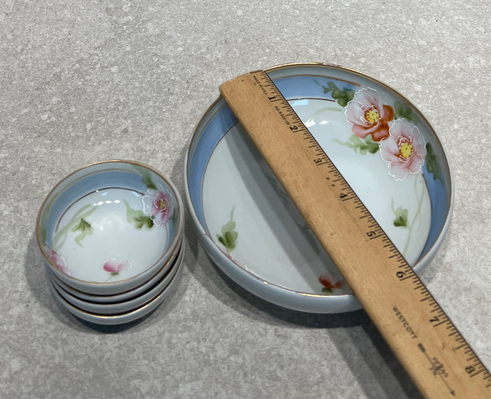 Set of 5 Nippon Bowls