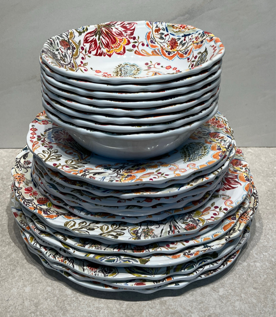 24 Piece Melamine Set