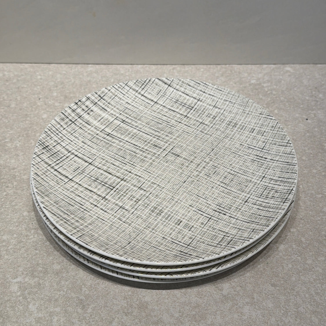 Set of 4 Crate And Barrel Plates