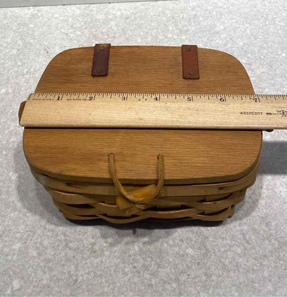 Covered Longaberger Basket