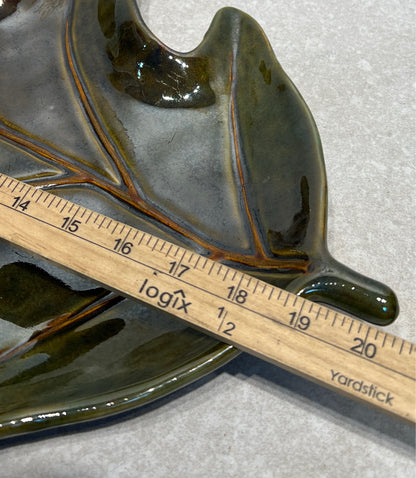 Pottery Barn Leaf Dish