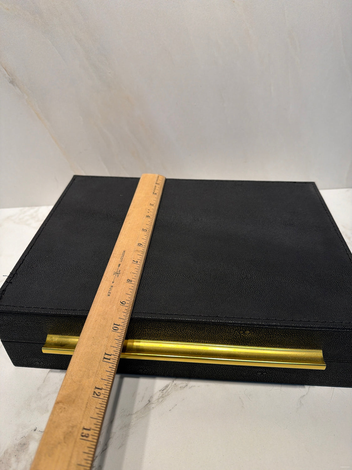 Black Covered Box