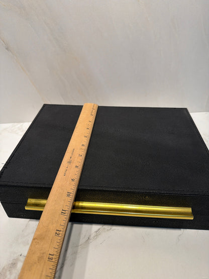 Black Covered Box