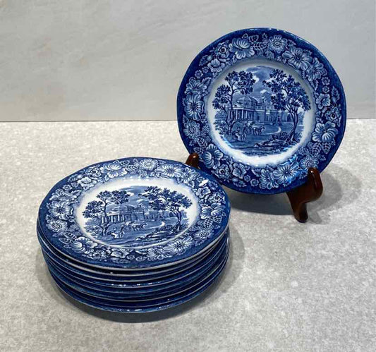 Set of 10 Bread Plates