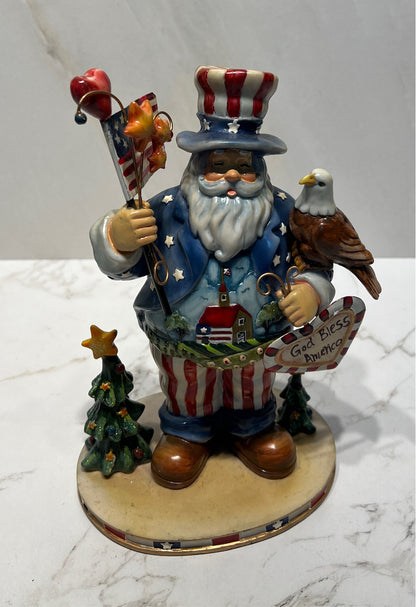Patriotic Santa