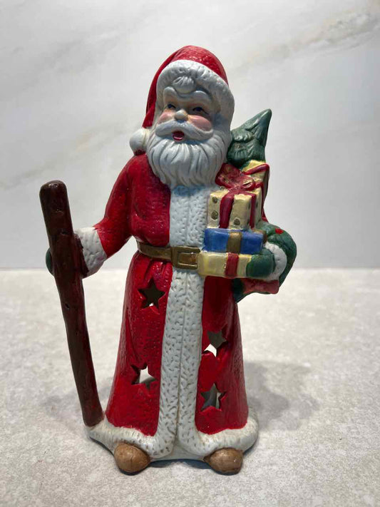 Santa Candleholder