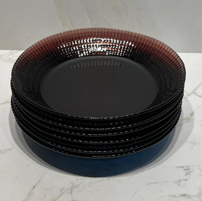 Set of 8 Purple Bowls