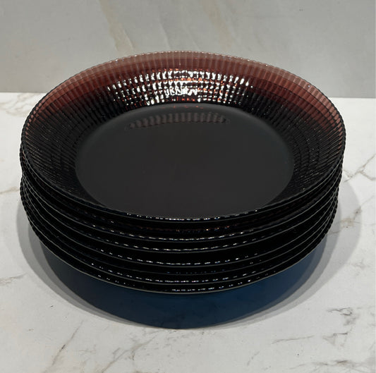 Set of 8 Purple Bowls