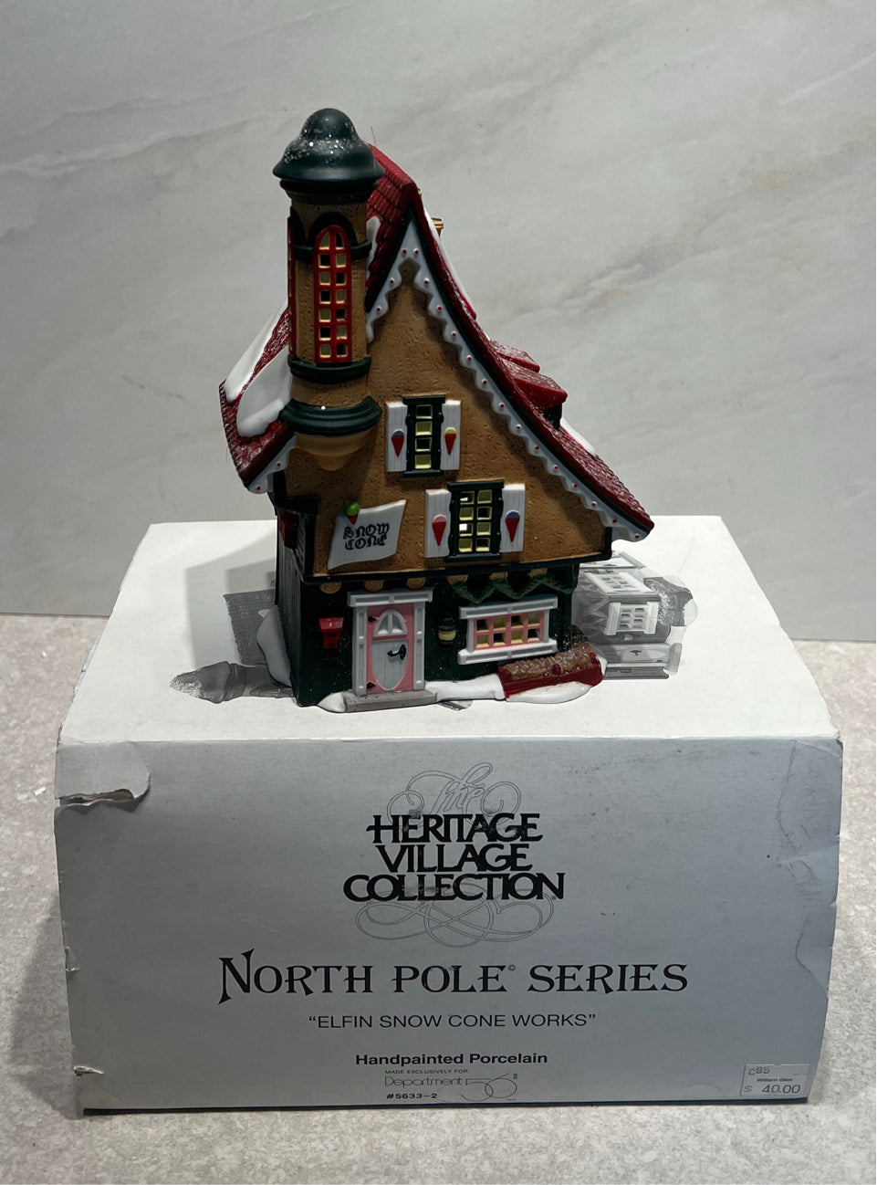 Dept. 56 Efin Snow Cone Works