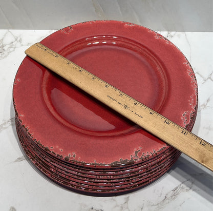 Williams Sonoma - Set of 8 Melamine Dinner Plates