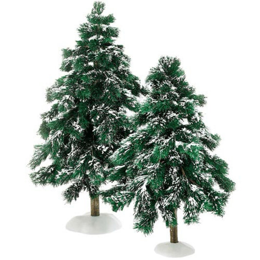 Dept. 56 Green Spruce Trees