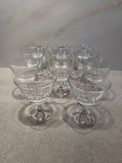 Set of 11 Tiffin Glasses