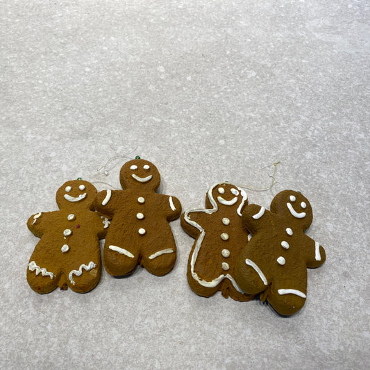 Lot of Gingerbread Ornaments