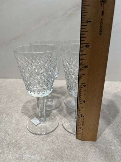 Set of 4 Waterford Glasses