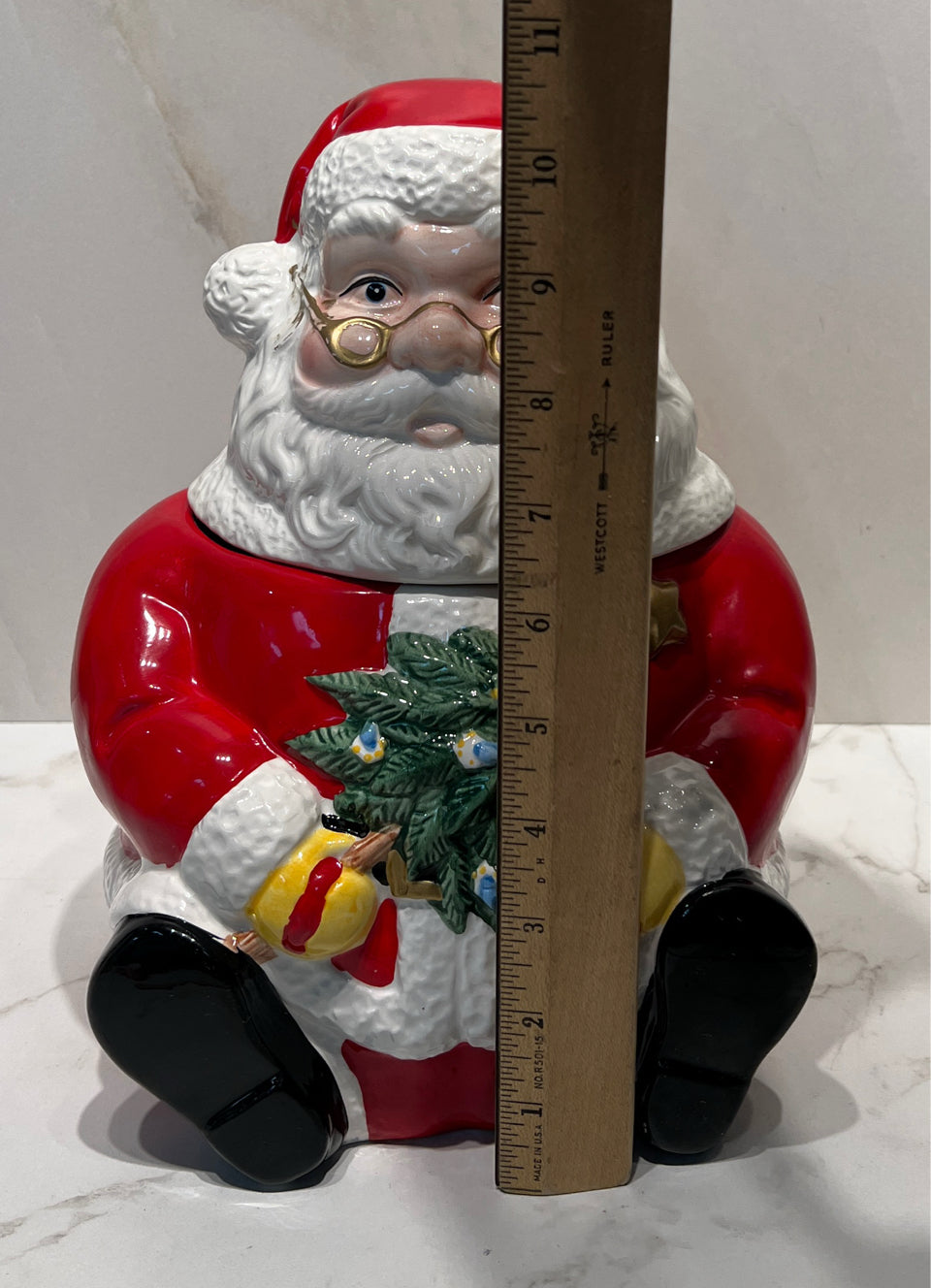 Santa Cookie Jar