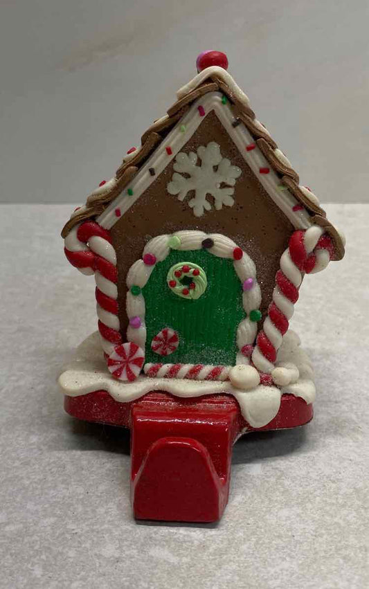 Gingerbread House Stocking Holder