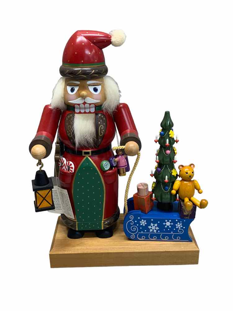 Merck Santa Nutcracker - Signed