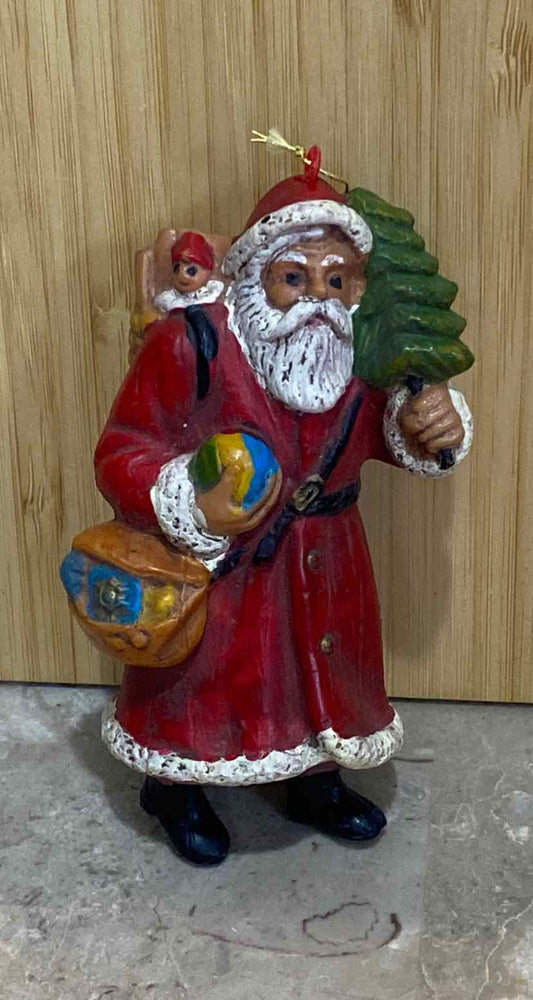 Vintage Santa Ornament