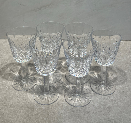 Set of 6 Waterford Glasses