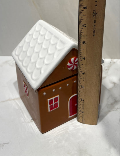 Covered  Gingerbread House