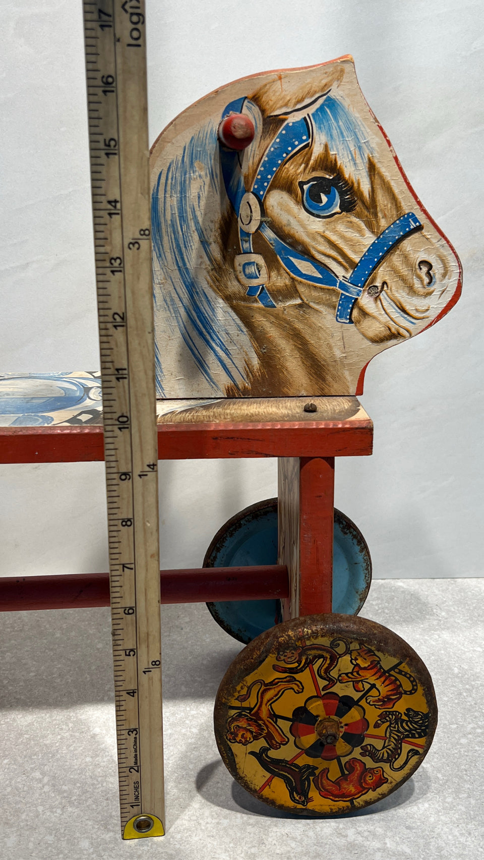 Vintage Wooden Horse