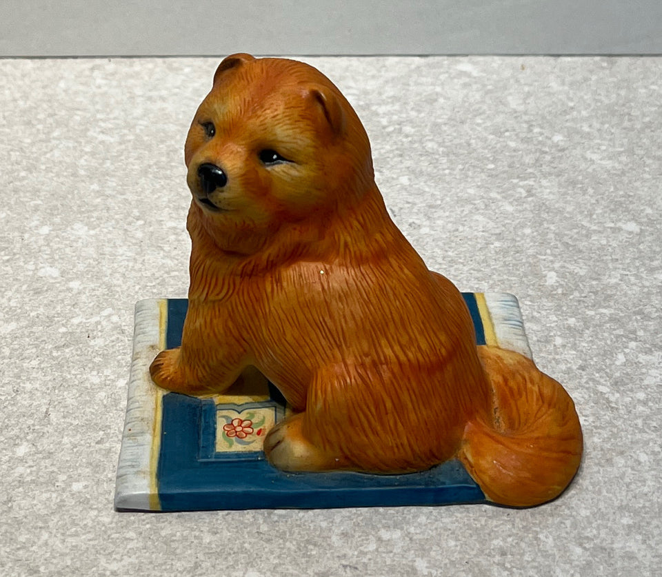 Franklin Mint Dog Figurine
