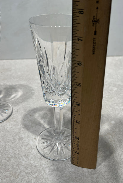 Set of 4 Waterford Champagne Glasses
