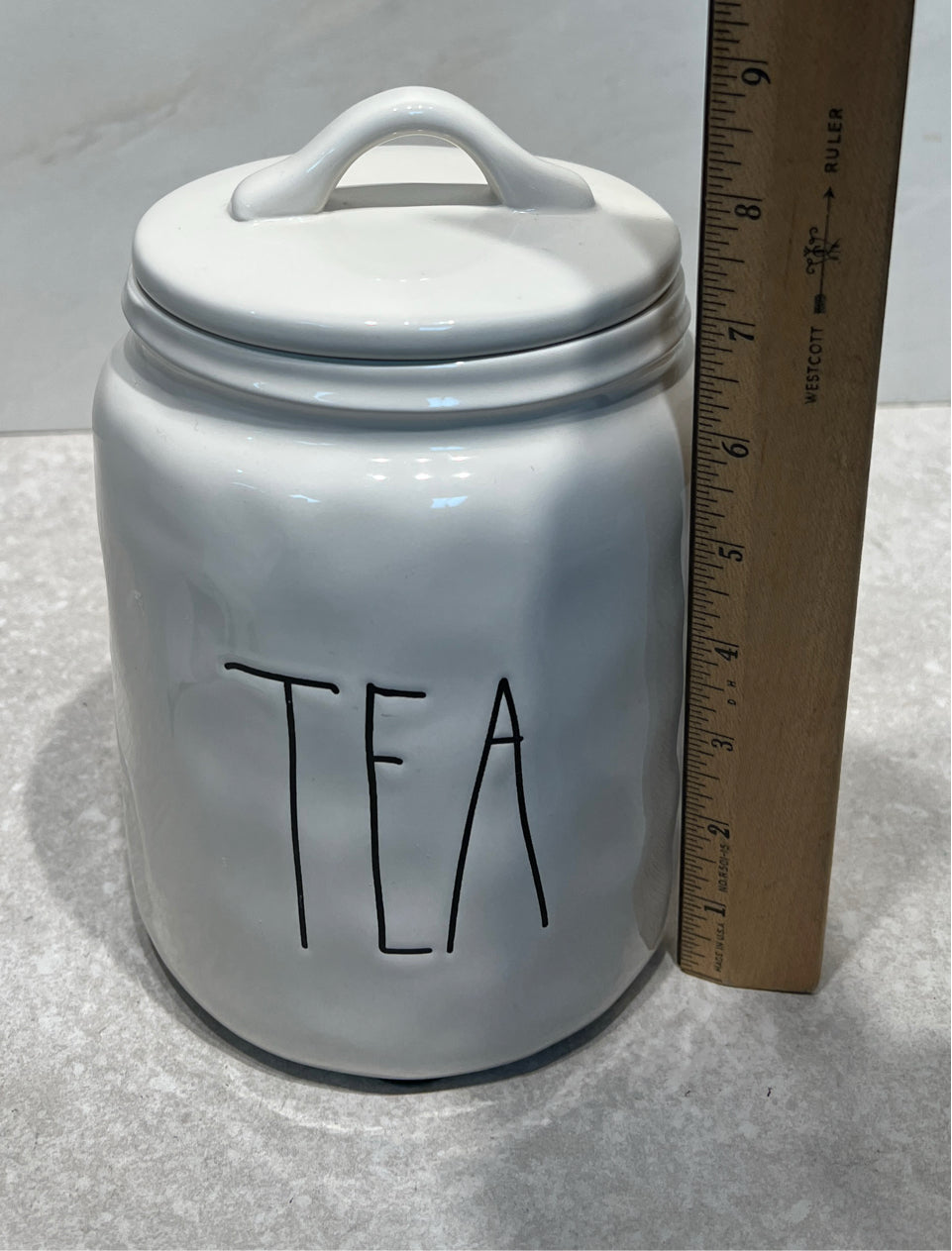 Rae Dunn Covered Tea Jar