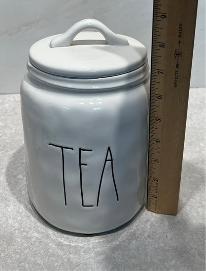 Rae Dunn Covered Tea Jar