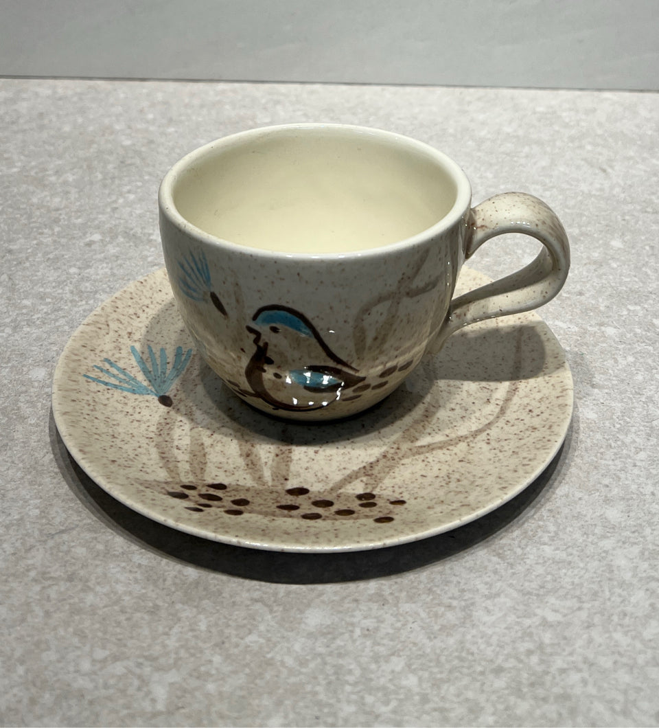 Red Wing Bob Wie Cup and Saucer