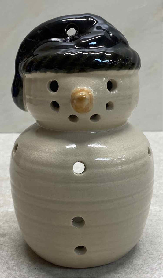 Snowman  Candle Holder