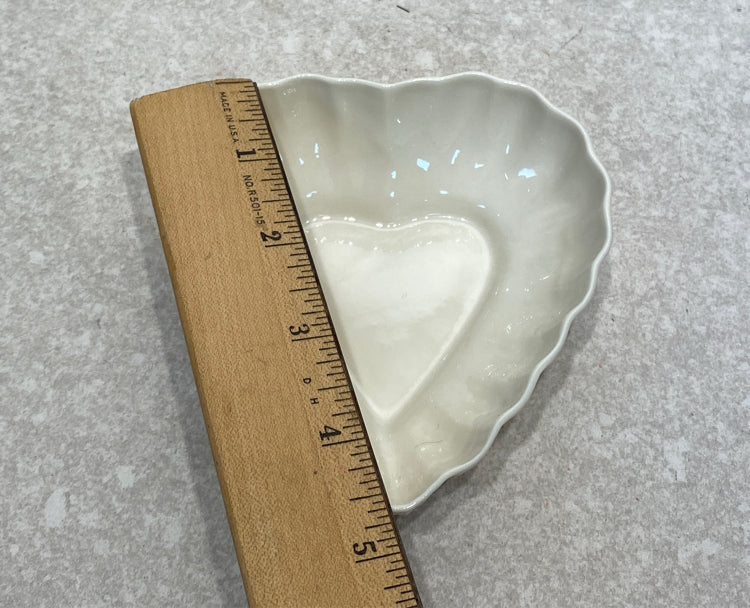 Belleek Heart Bowl
