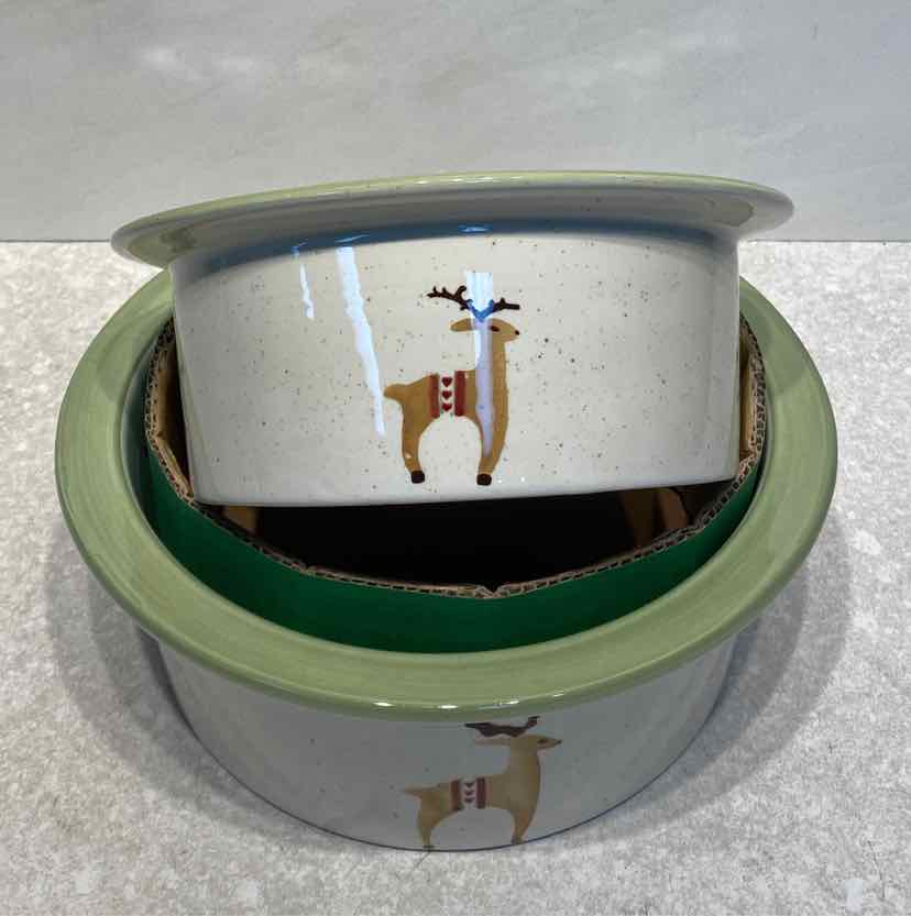 Pair of Deer Bowls