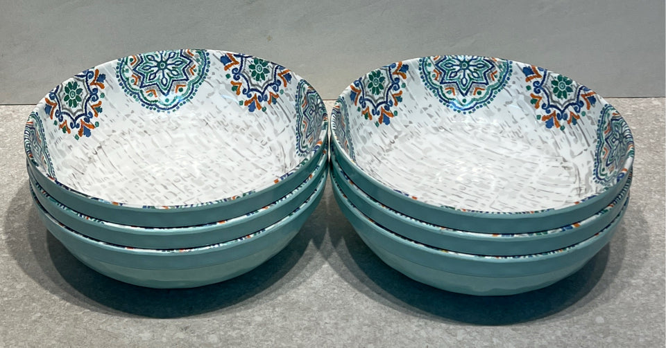 Set of 6 Bowls Cynthia Rowley