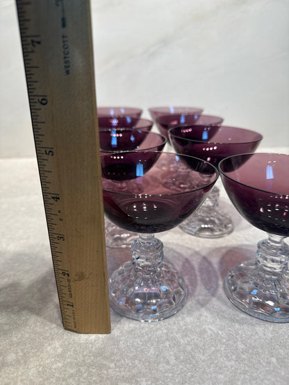 Set of 8 Fostoria Glasses