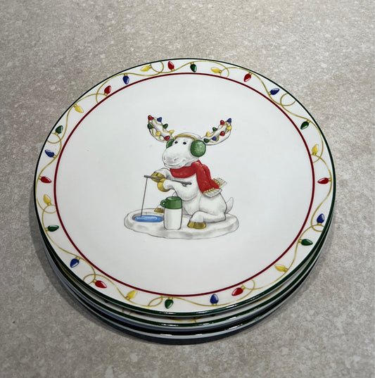 Set of 4 Lenox Plates