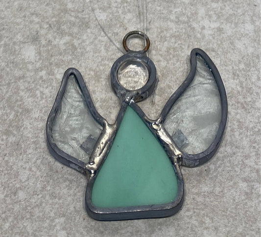 Angel Stain Glass Decor